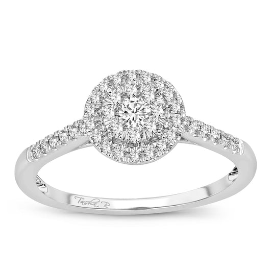 14K 0.33CT Diamond Ring