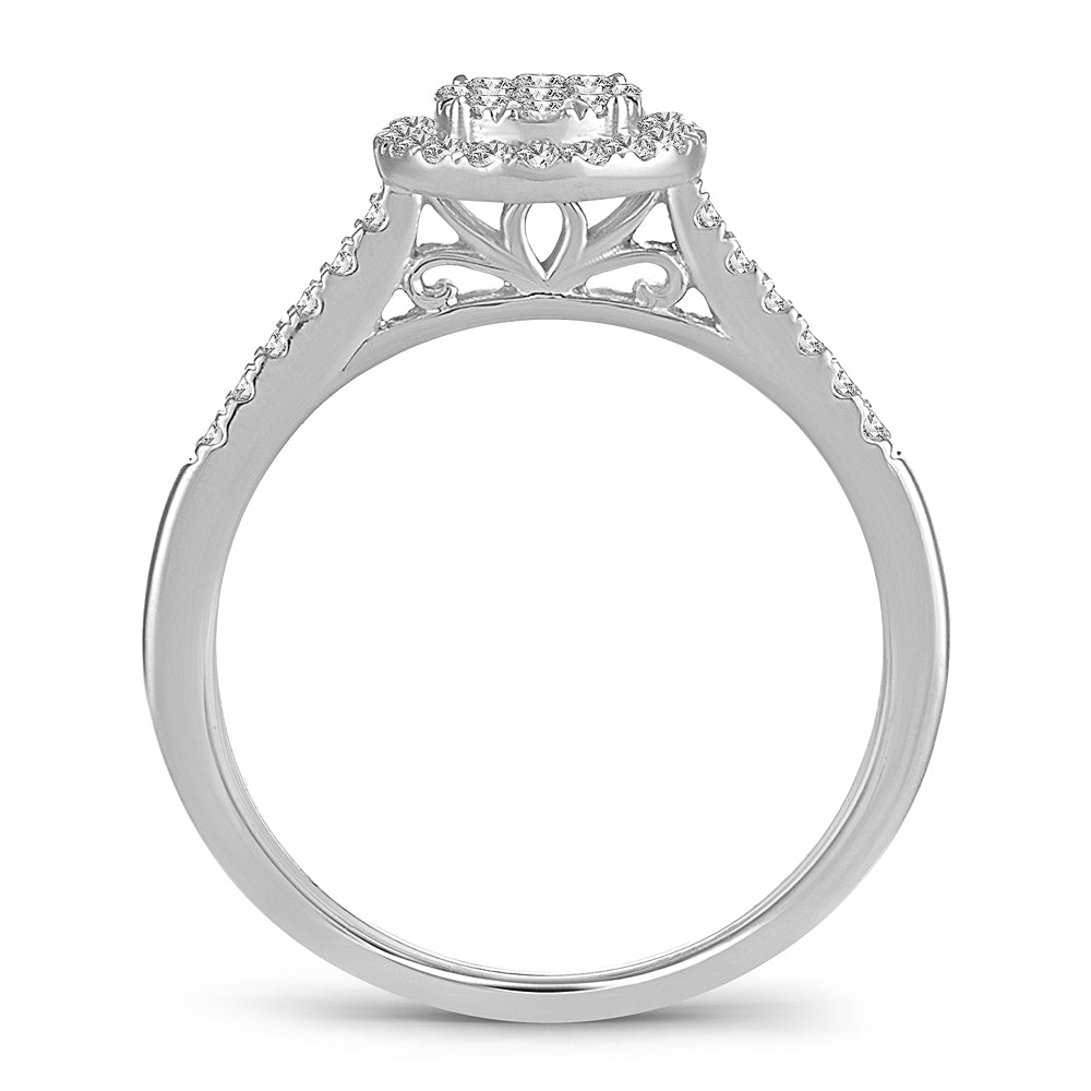 14K 0.33CT Diamond Ring