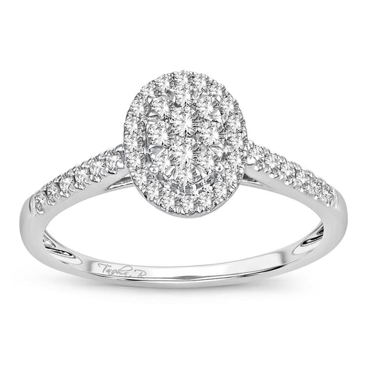 14K 0.33CT Diamond Ring