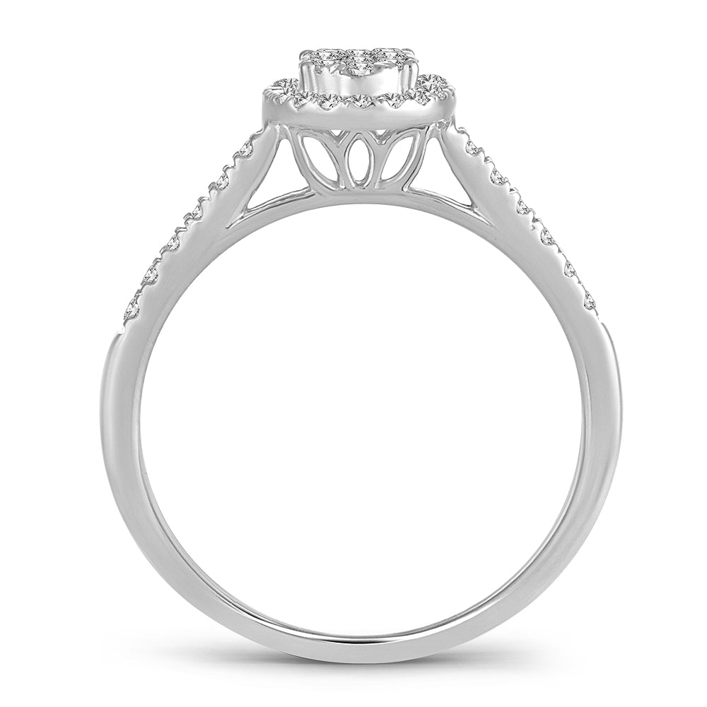 14K 0.33CT Diamond Ring