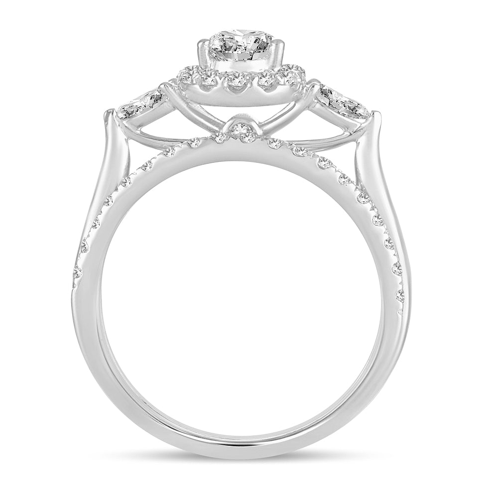 14K 1.20CT Diamond Bridal Ring