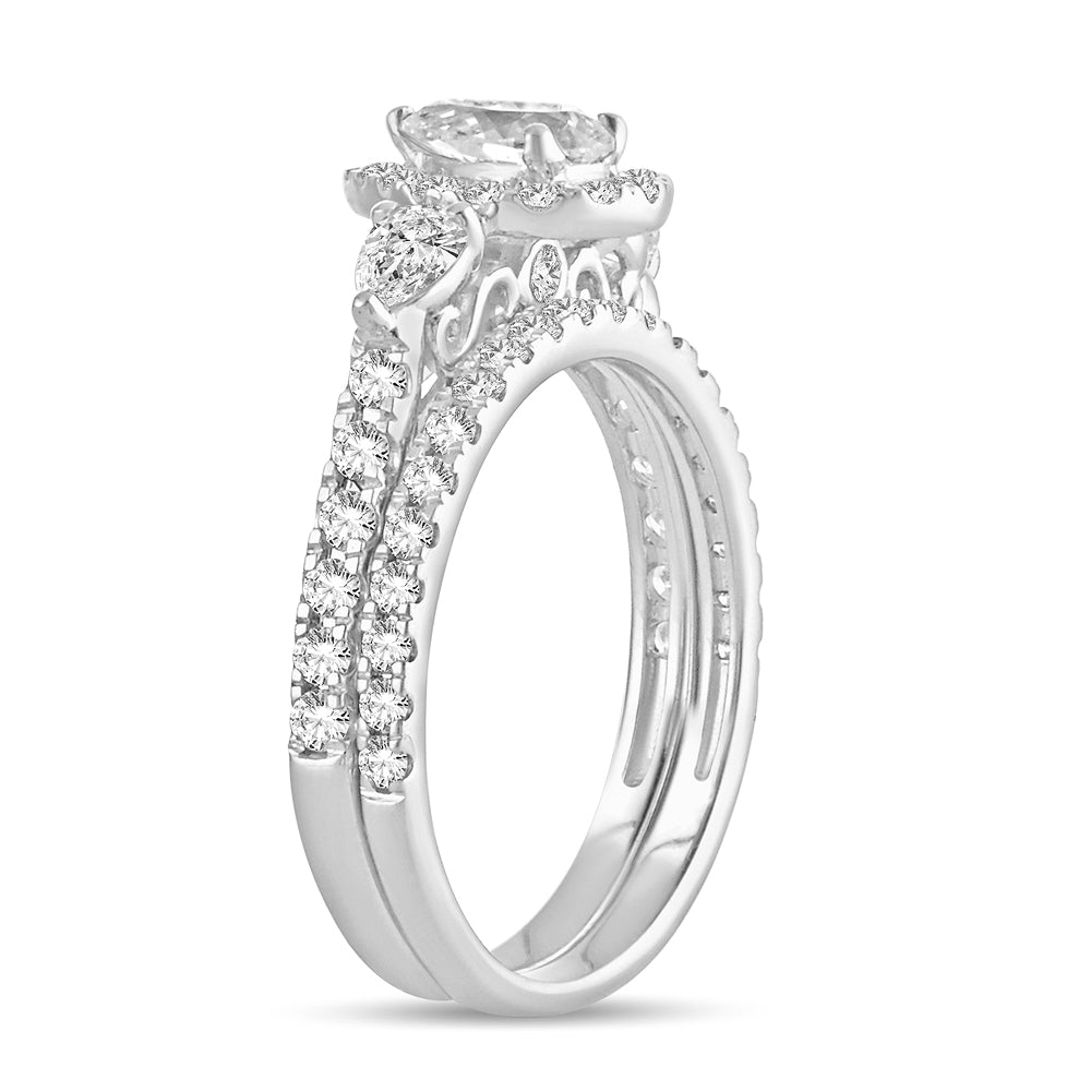 14K 1.50CT Dim Bridal Ring