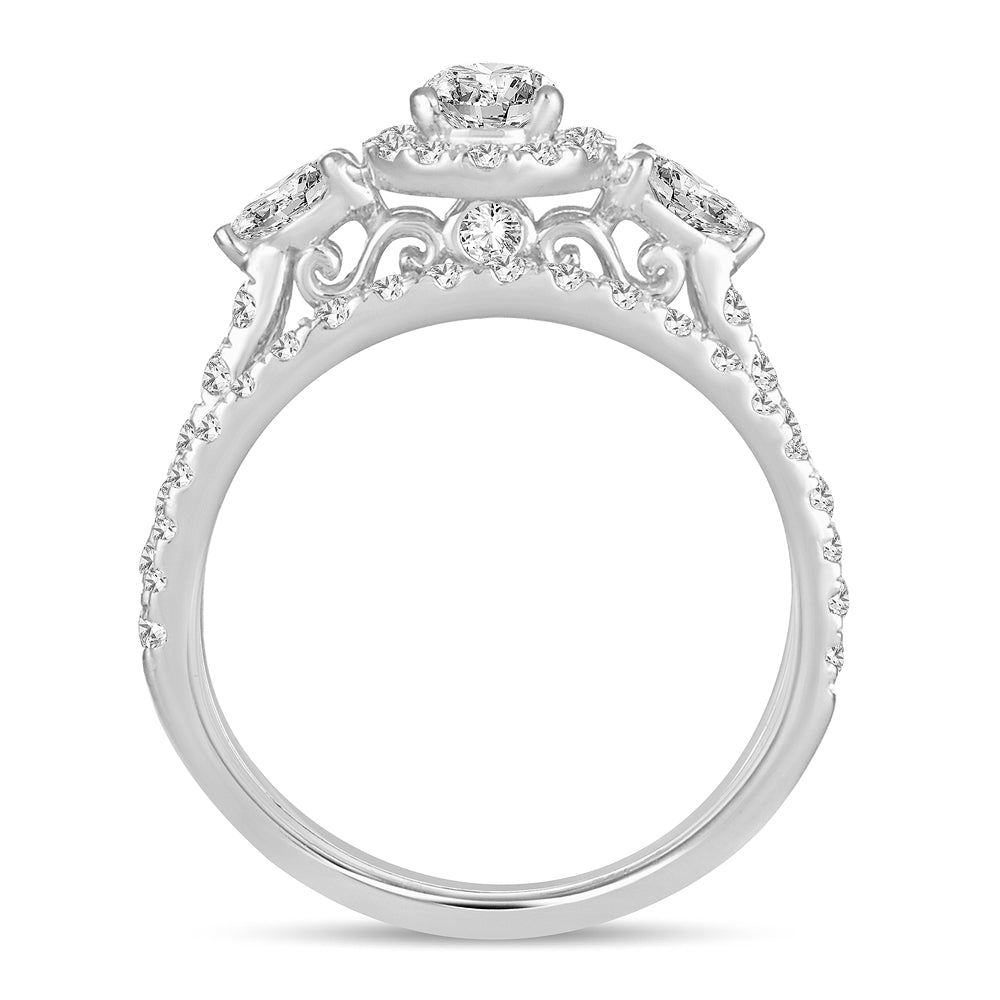14K 1.50CT Dim Bridal Ring
