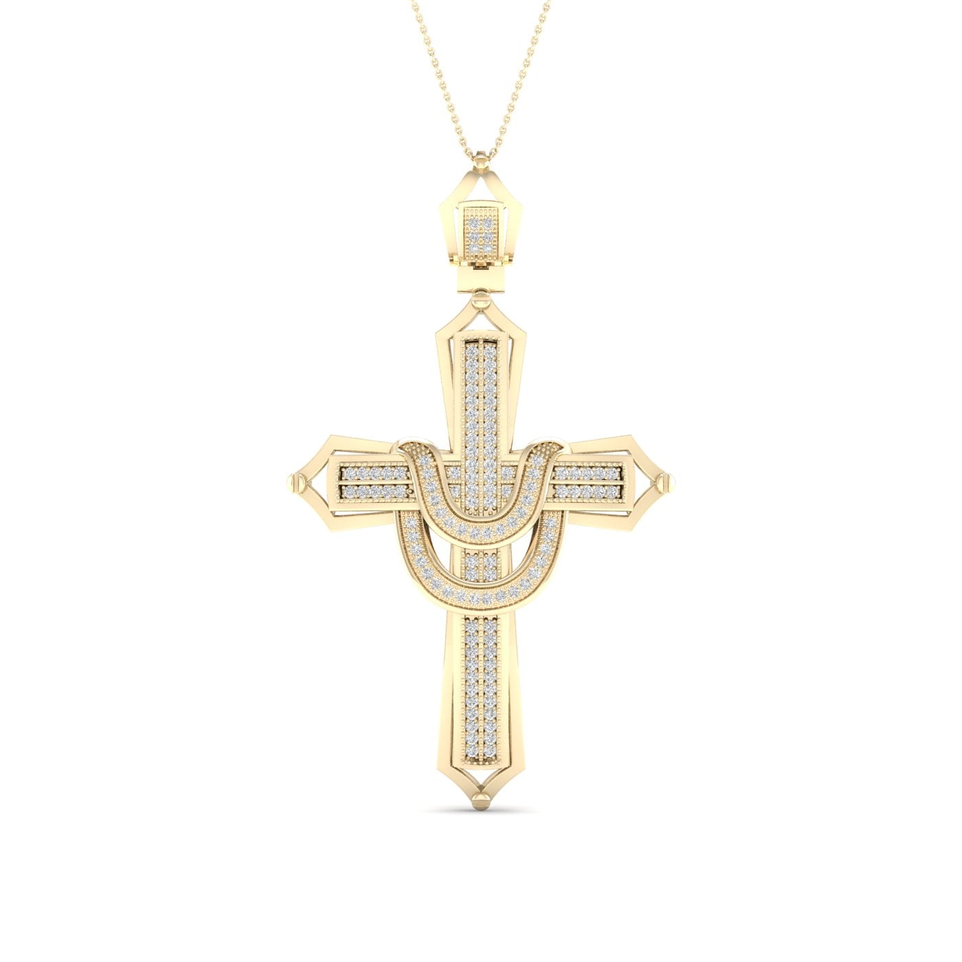 10K 0.38CT Diamond Pendant