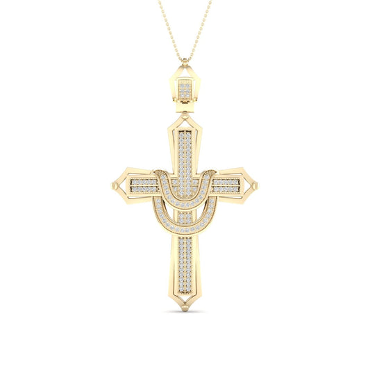 10K 0.38CT Diamond Pendant