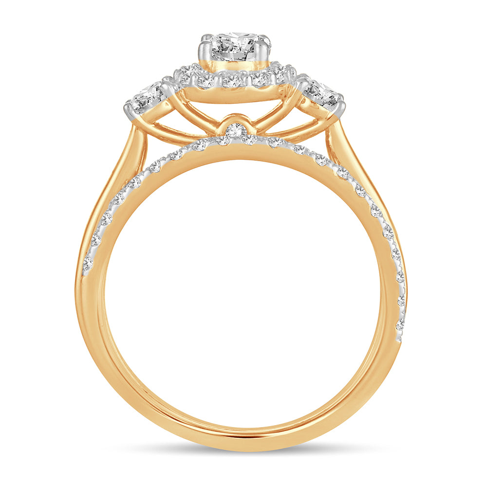 14K 1.20CT Diamond Bridal Ring