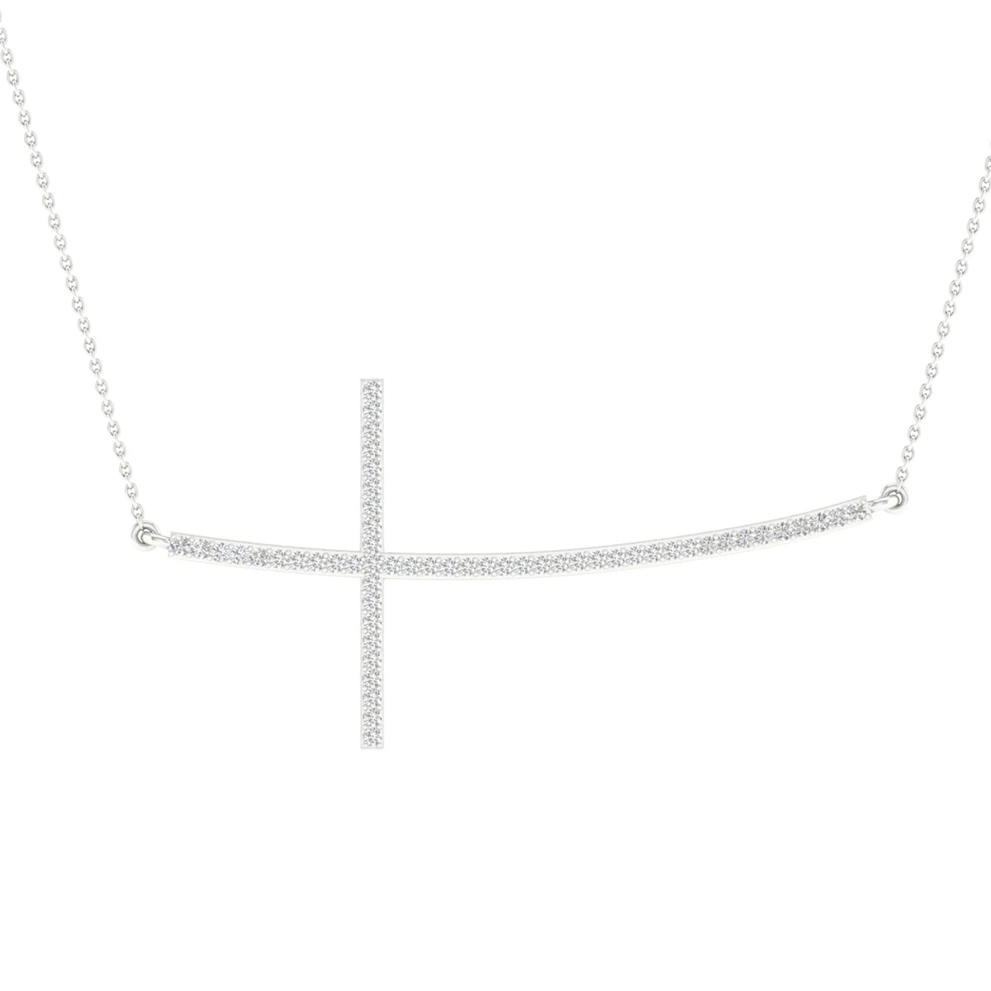 10K 0.15CT Diamond Neckalce