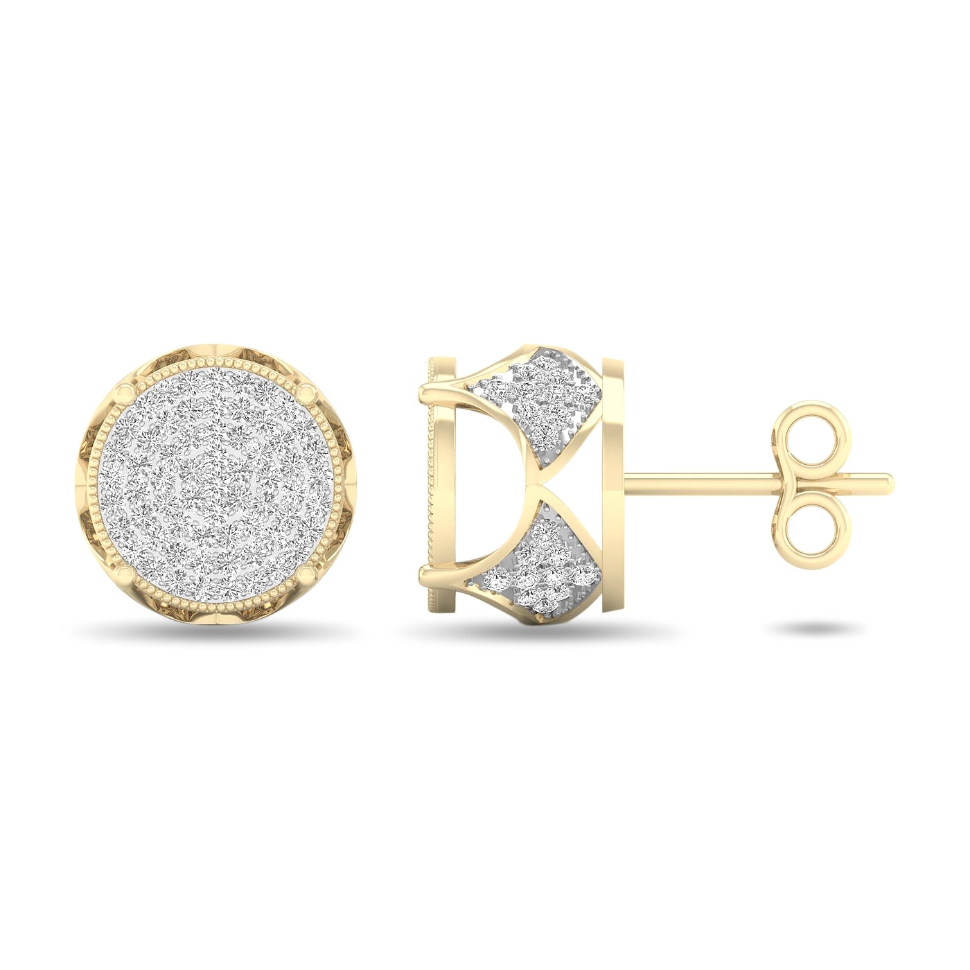 10K 0.50CT Diamond Earring
