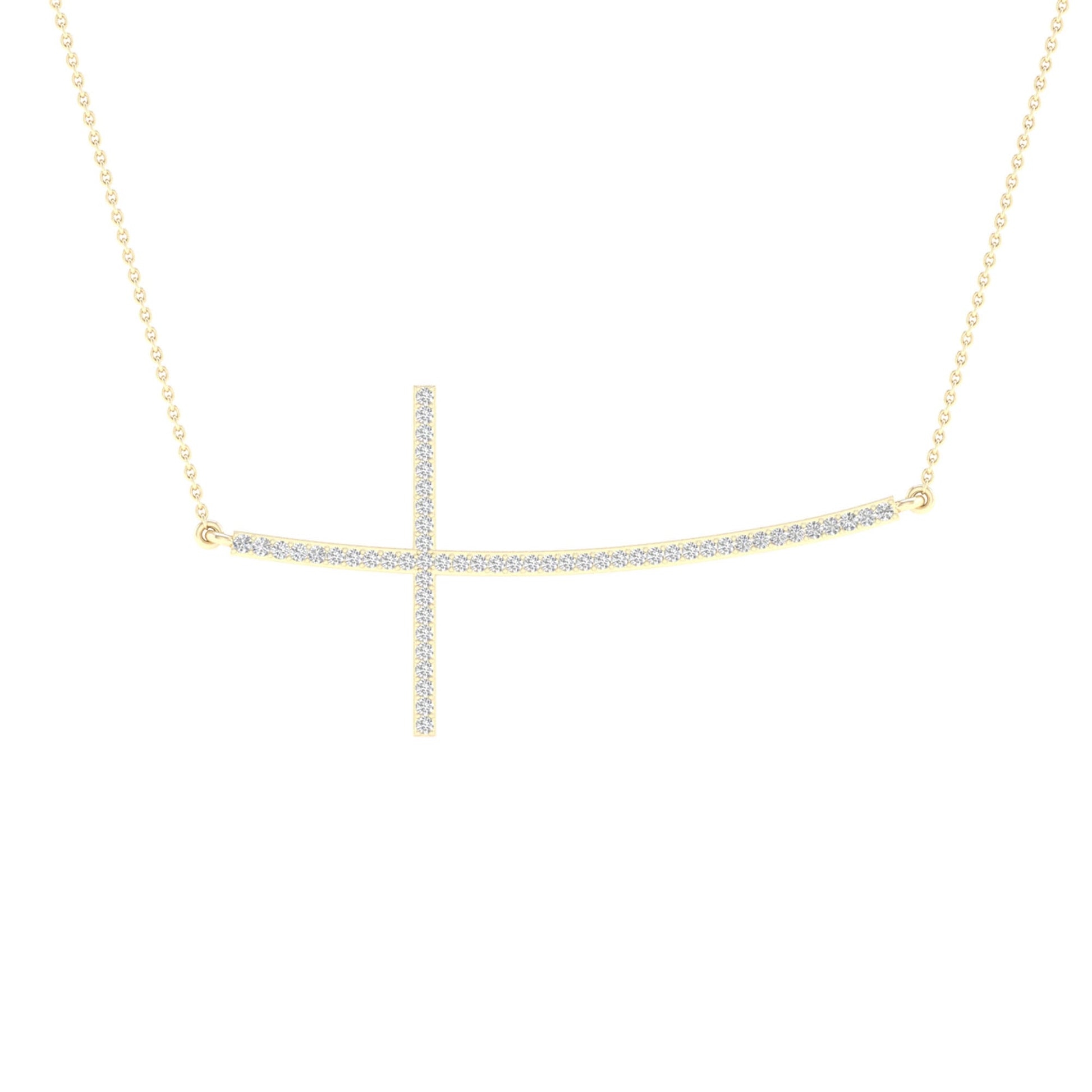 10K 0.15CT Diamond Neckalce