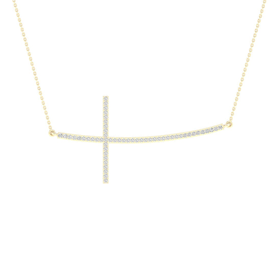 10K 0.15CT Diamond Neckalce