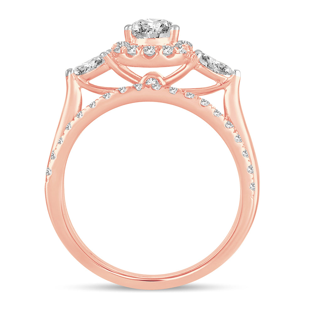 14K 1.20CT Diamond Bridal Ring