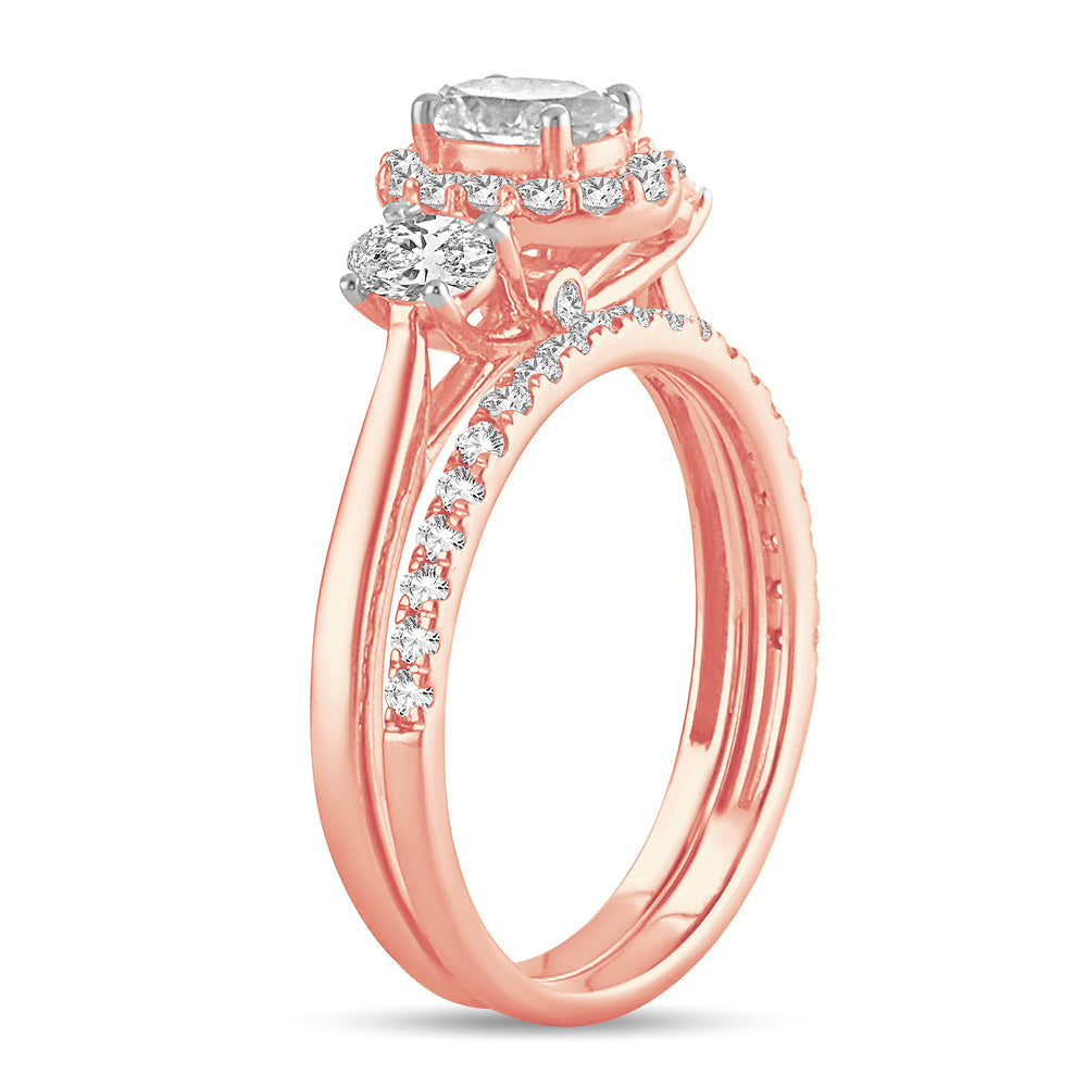 14K 1.20CT Diamond Bridal Ring