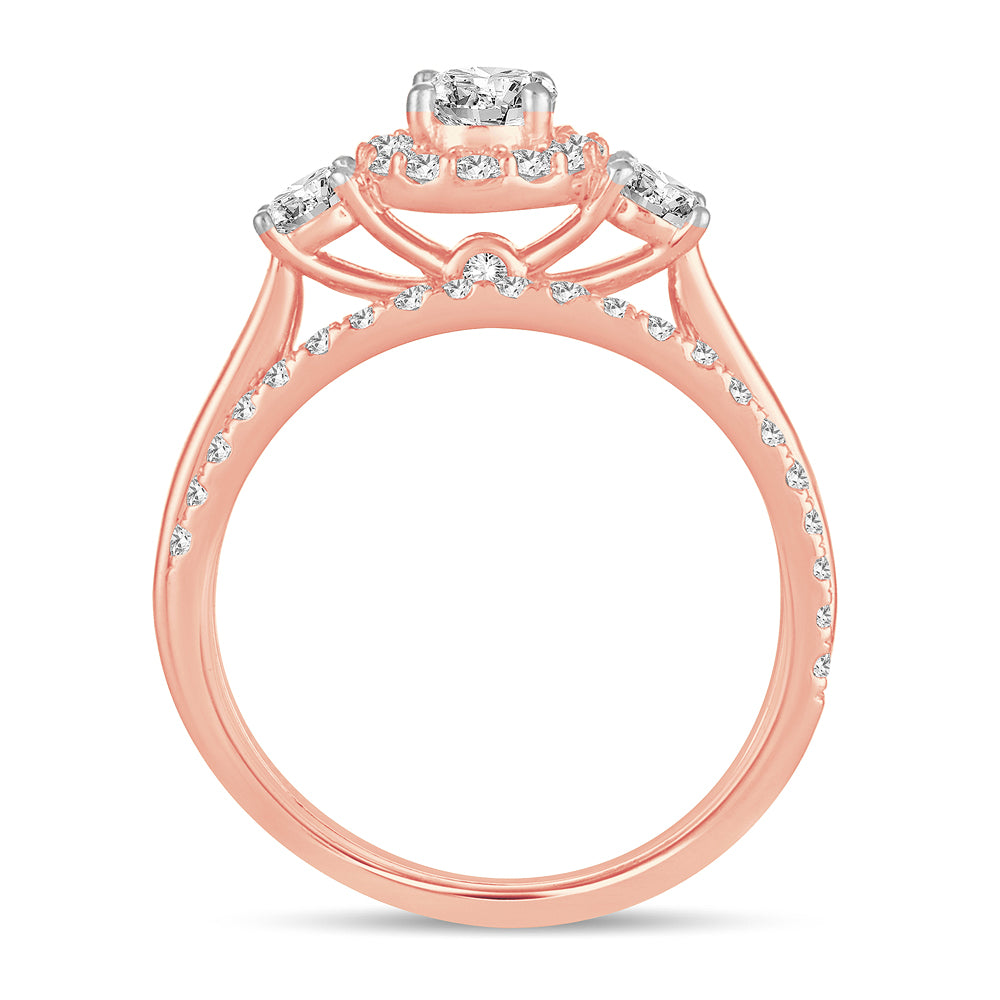 14K 1.20CT Diamond Bridal Ring
