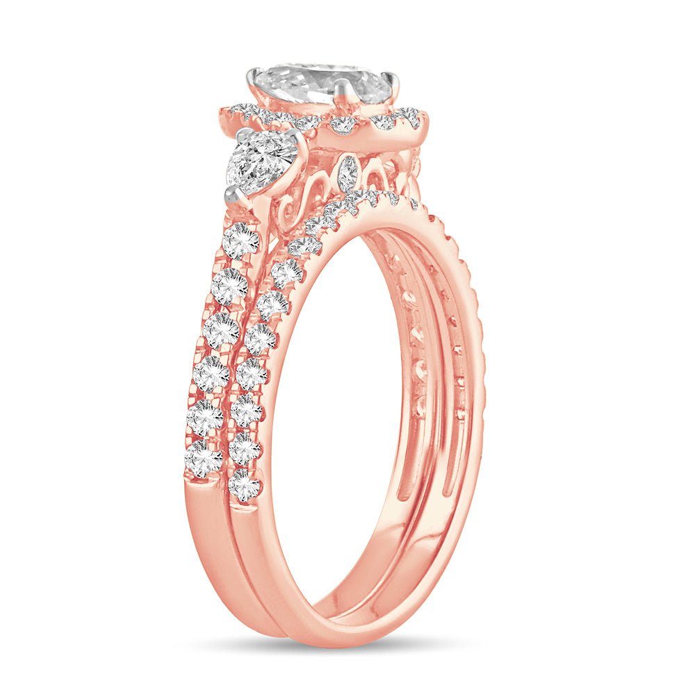 14K 1.50CT Dim Bridal Ring