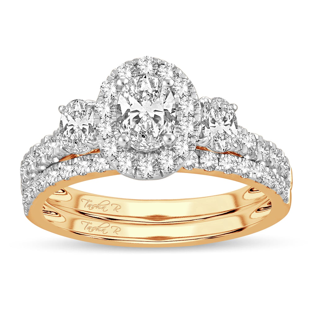 14K 1.50CT Dim Bridal Ring