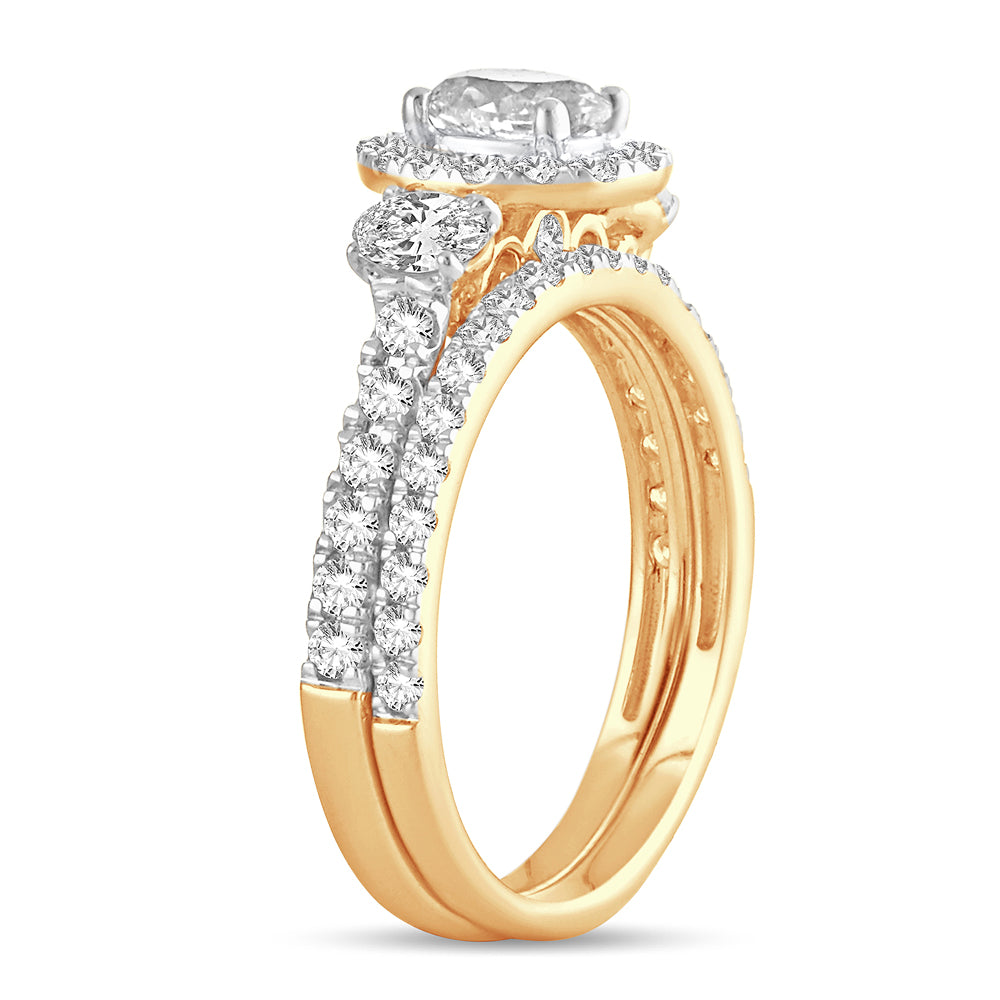 14K 1.50CT Dim Bridal Ring