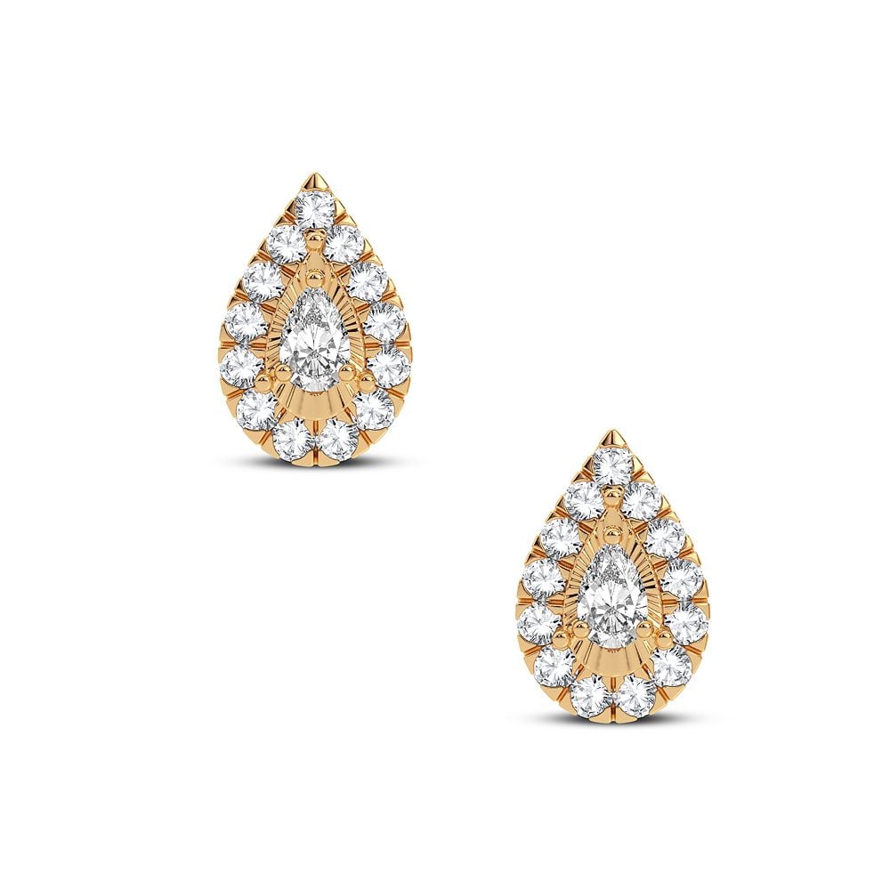 14K 0.40CT Diamond Earring
