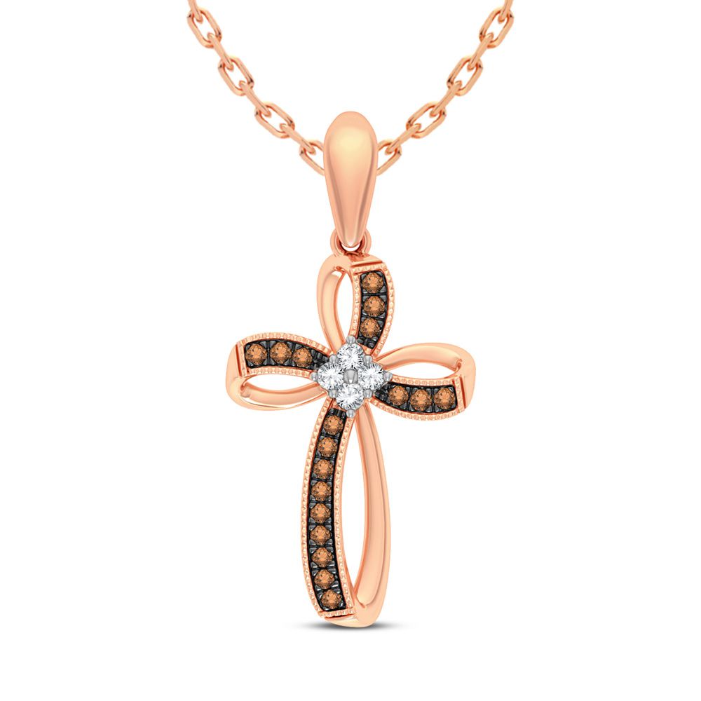 10K 0.14CT Diamond Pendant