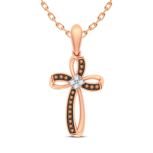 10K 0.14CT Diamond Pendant