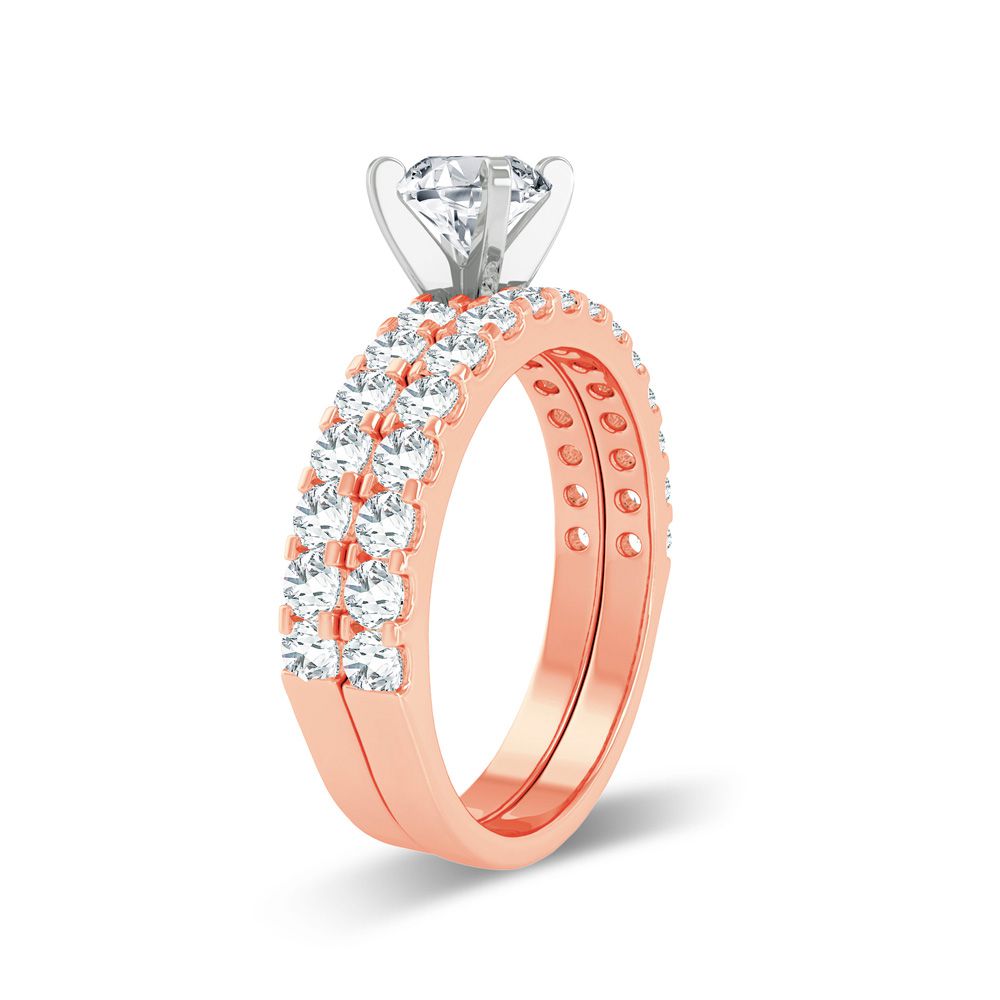 14K 1.00CT Diamond Mounting Ring