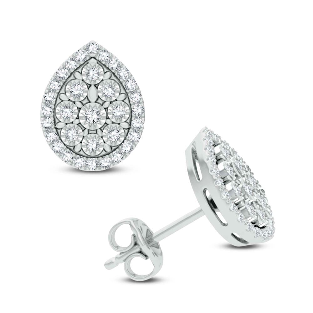 10K 0.40CT Diamond Earring