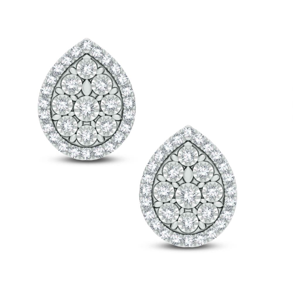 10K 0.40CT Diamond Earring