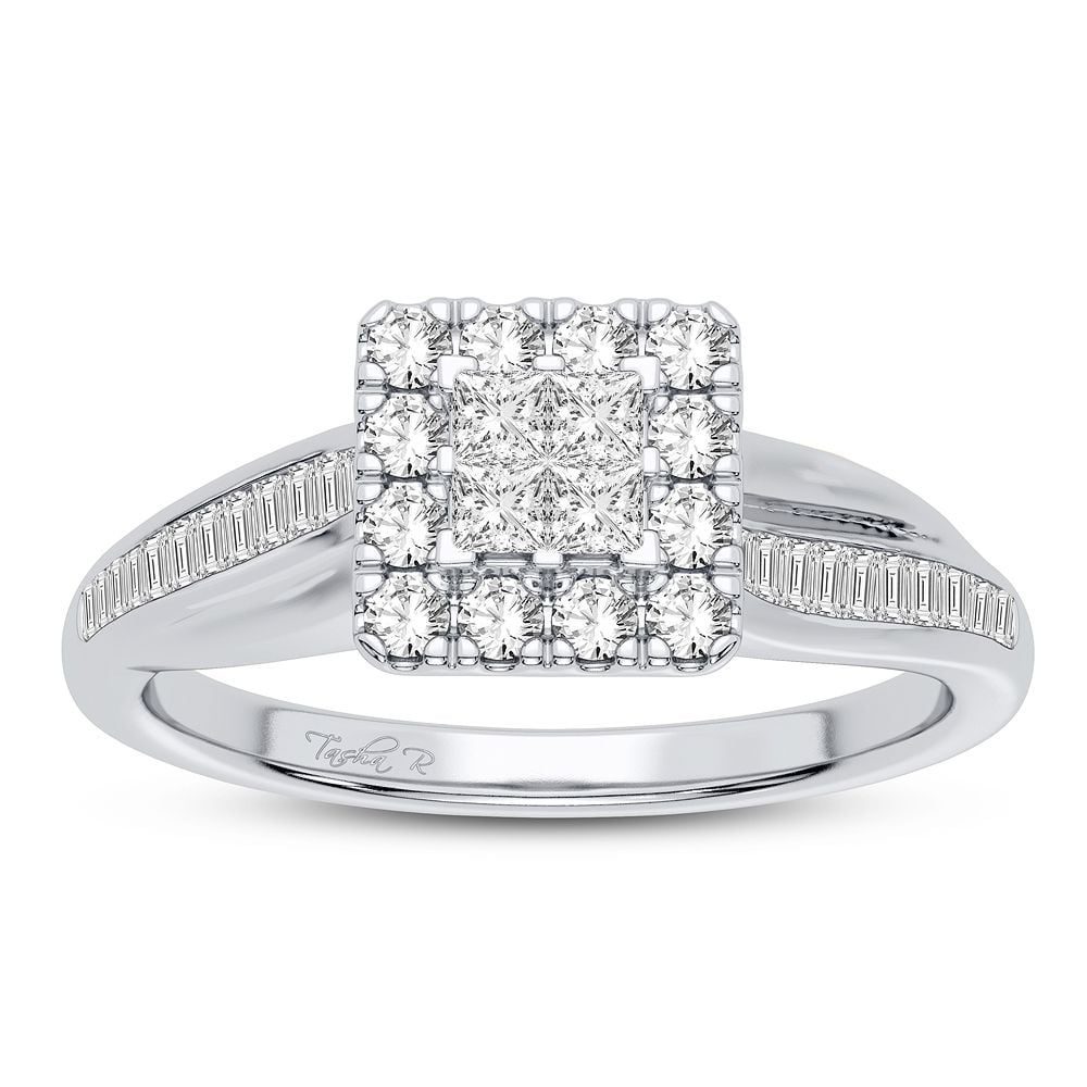 10K 0.50CT Diamond Ring