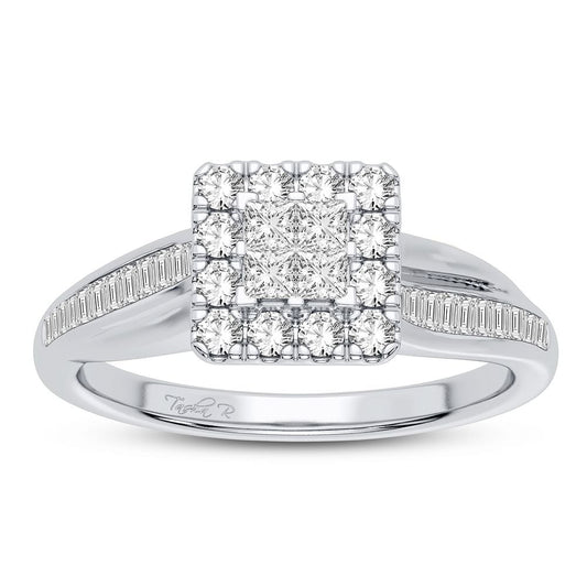 10K 0.50CT Diamond Ring