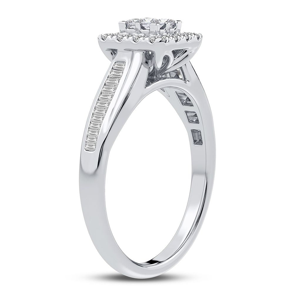 10K 0.50CT Diamond Ring