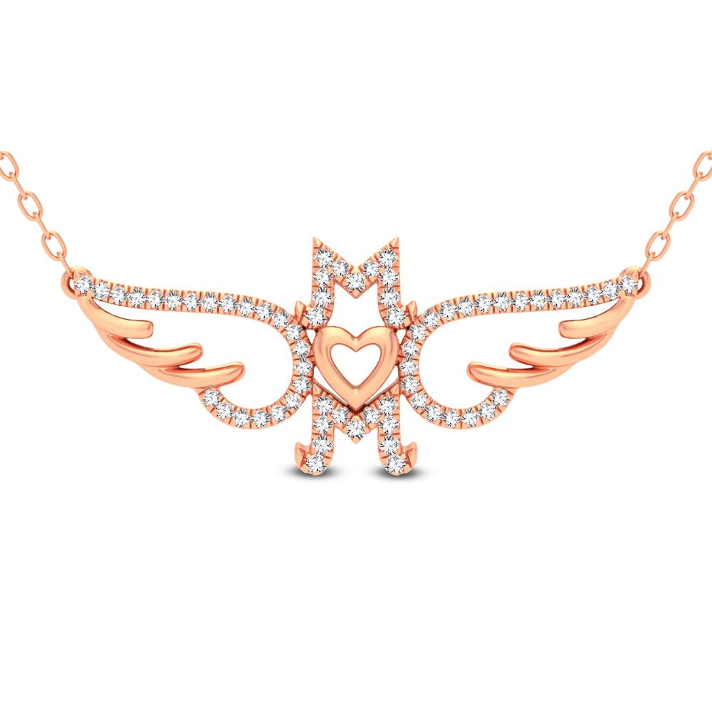 10K 0.16CT Diamond Pendant