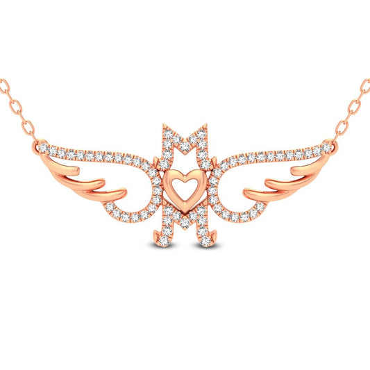 10K 0.16CT Diamond Pendant