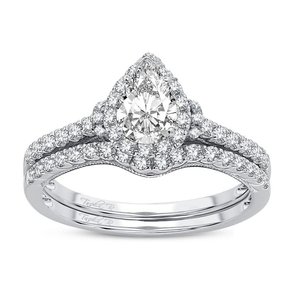 14K 1.00CT Diamond Bridal Ring