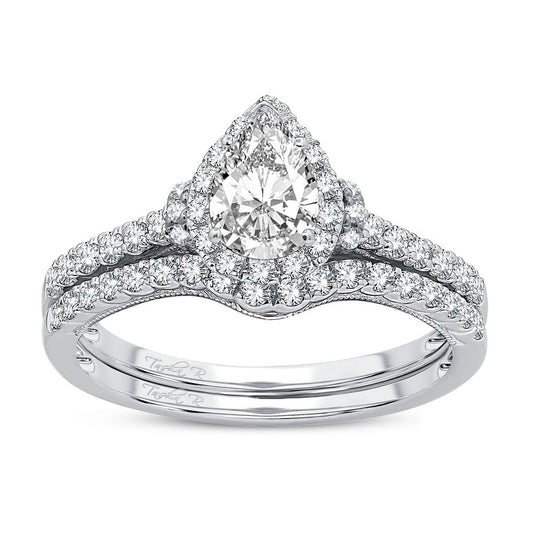 14K 1.00CT Diamond Bridal Ring