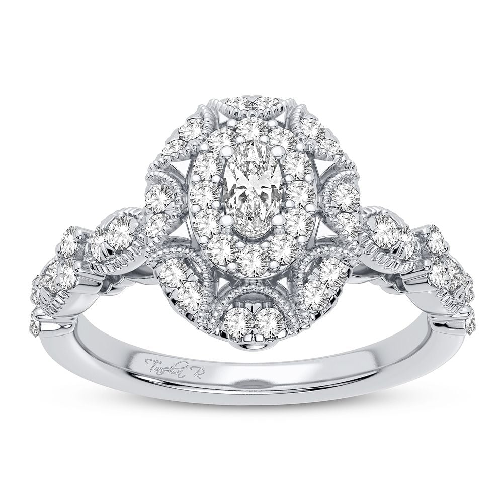 14K 0.63CT Diamond Engagement Ring