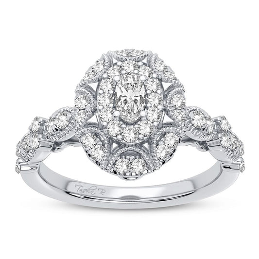 14K 0.63CT Diamond Engagement Ring