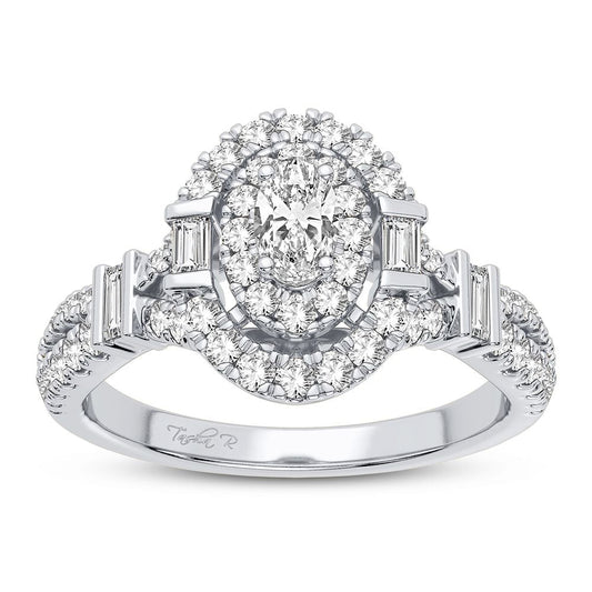 14K 0.75CT Diamond Engagement Ring