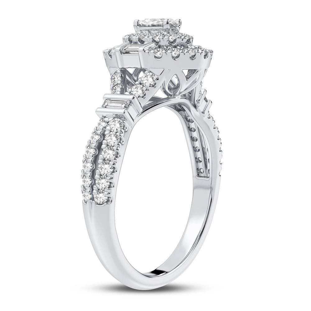 14K 0.75CT Diamond Engagement Ring