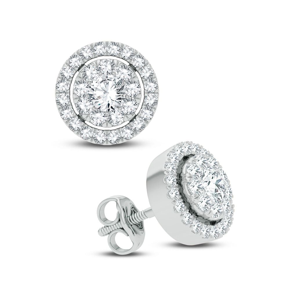 14K 1.00CT Diamond Earring