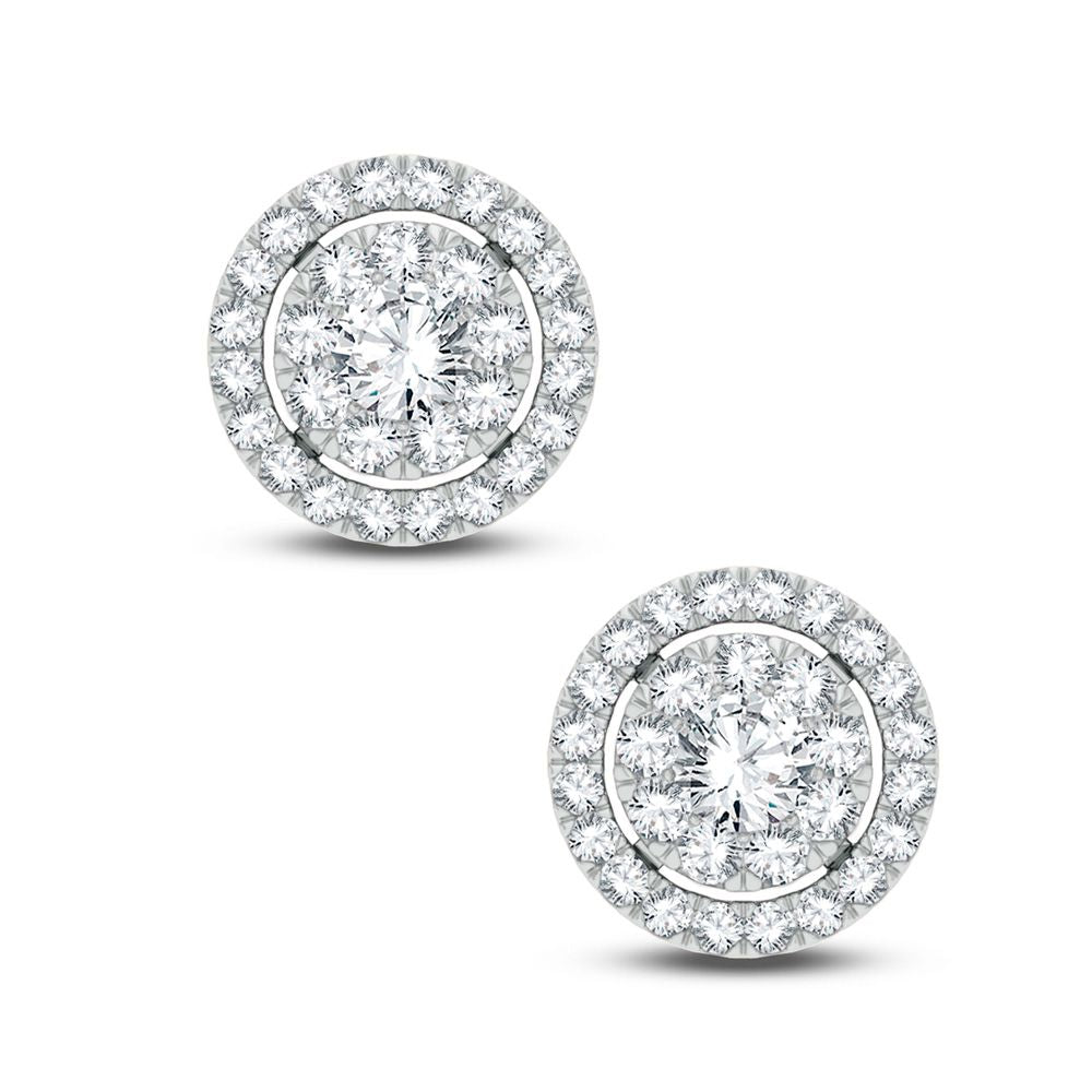14K 1.00CT Diamond Earring
