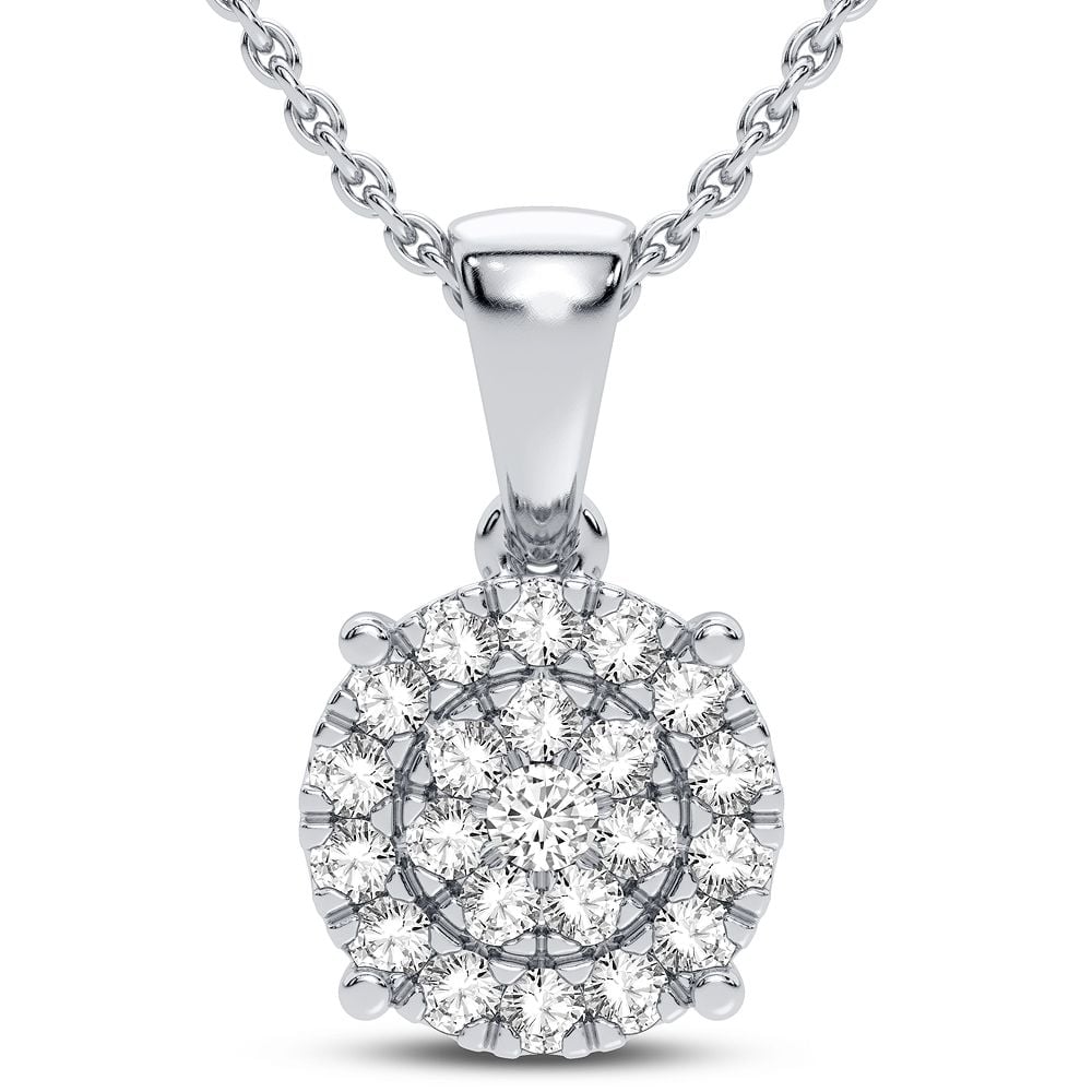 10K 0.15CT Diamond Pendant