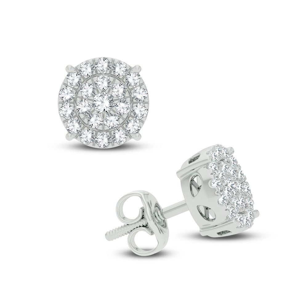 10K 0.50CT Diamond Earring