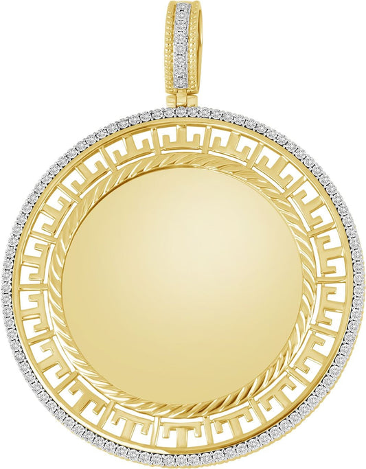 10K 0.33CT Memory Pendant
