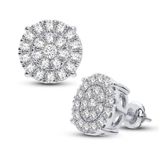 10K 1.00CT Diamond Earring