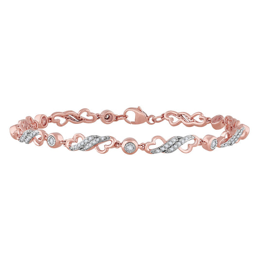 10K 0.50CT Diamond Bracelet