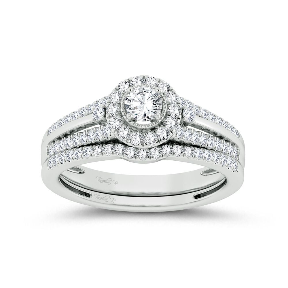 10K 0.50CT Diamond Bridal Ring