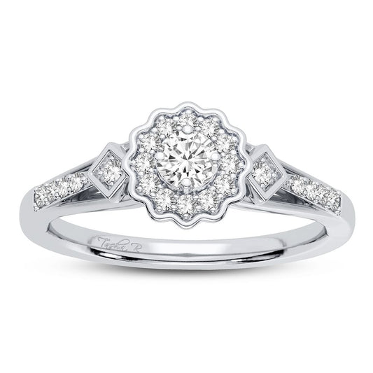 10K 0.20CT Diamond Ring