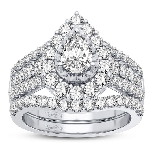 14K 2.00CT Diamond Bridal Ring