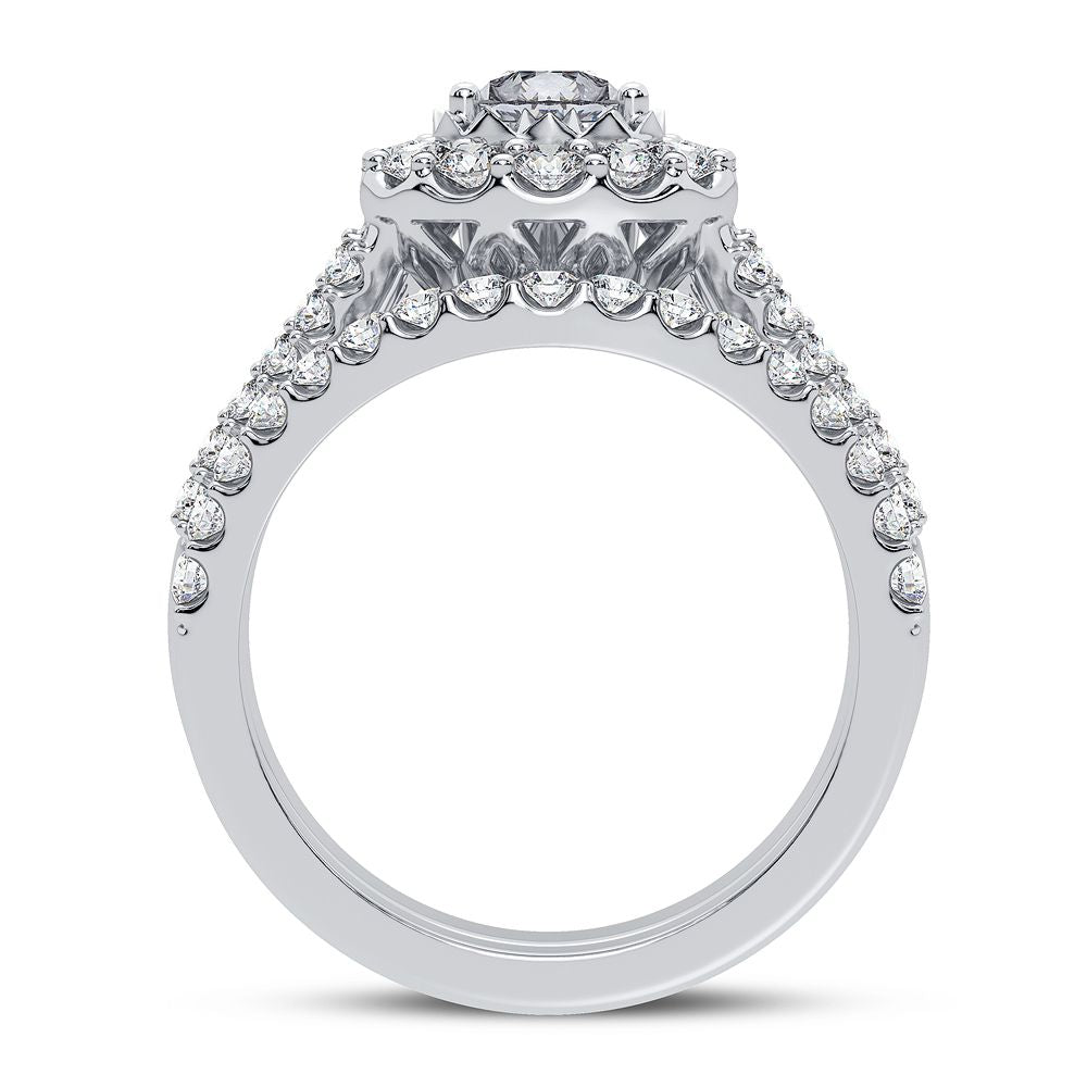 14K 2.00CT Diamond Bridal Ring