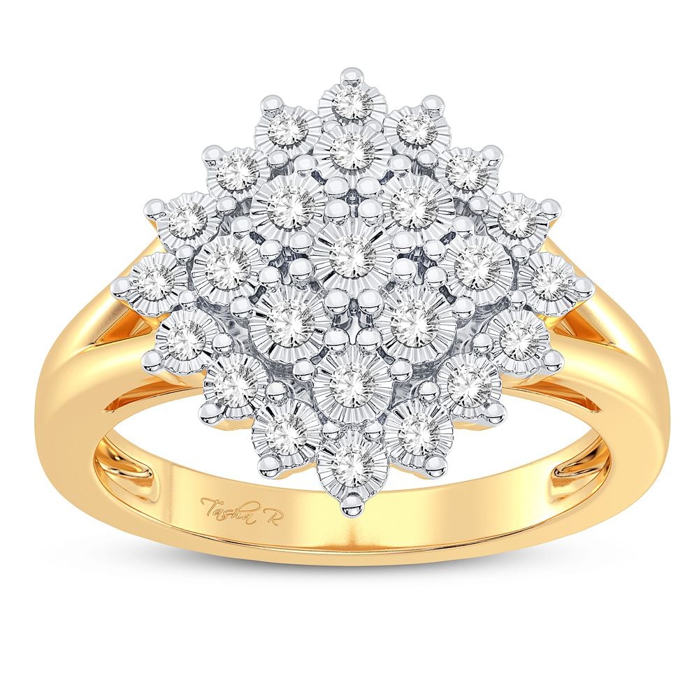 10K 0.10CT Diamond Ring