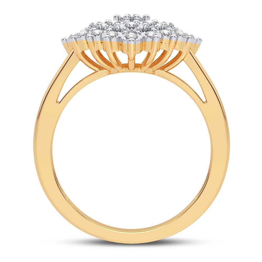 10K 0.10CT Diamond Ring